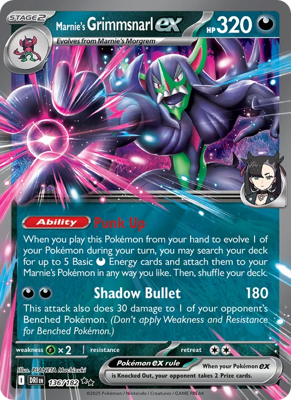 Marnie's Grimmsnarl ex