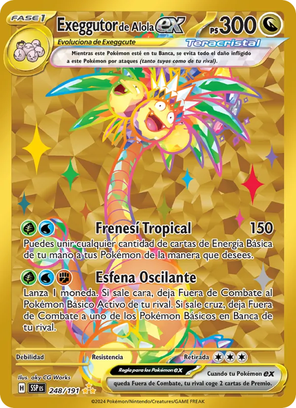 Exeggutor de Alola ex